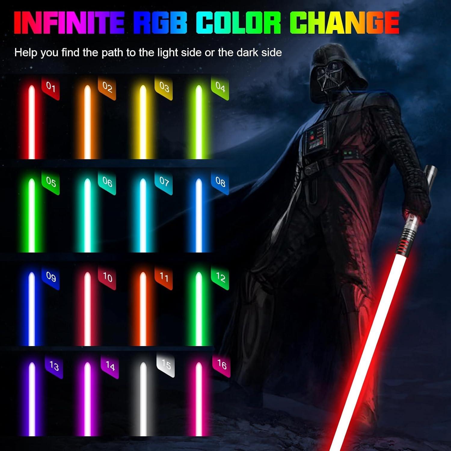 Sable de Luz ELESKOCO con Control APP y 16 Colores