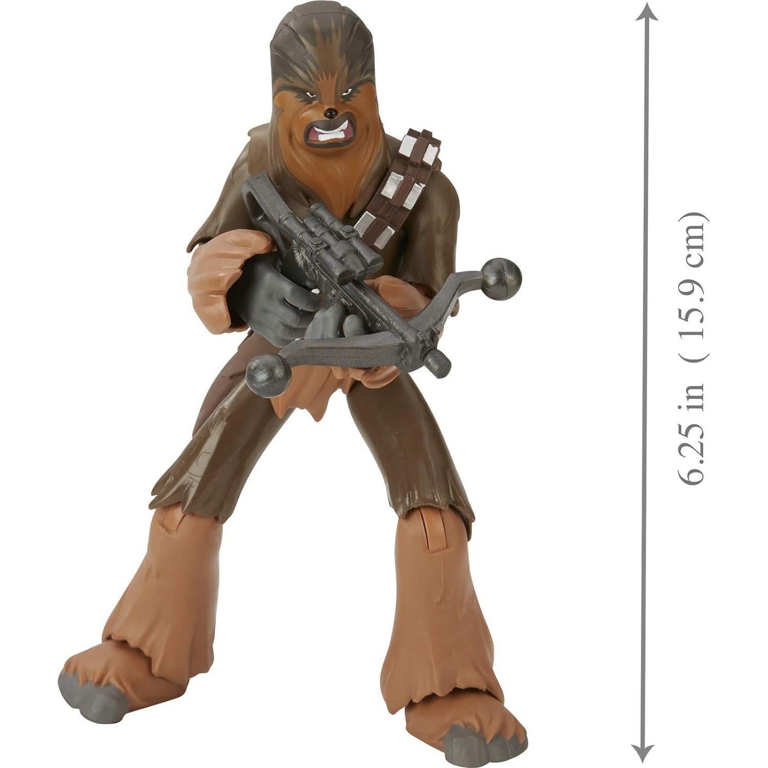 Figura de Acción Chewbacca 5" Star Wars Galaxia de Aventuras