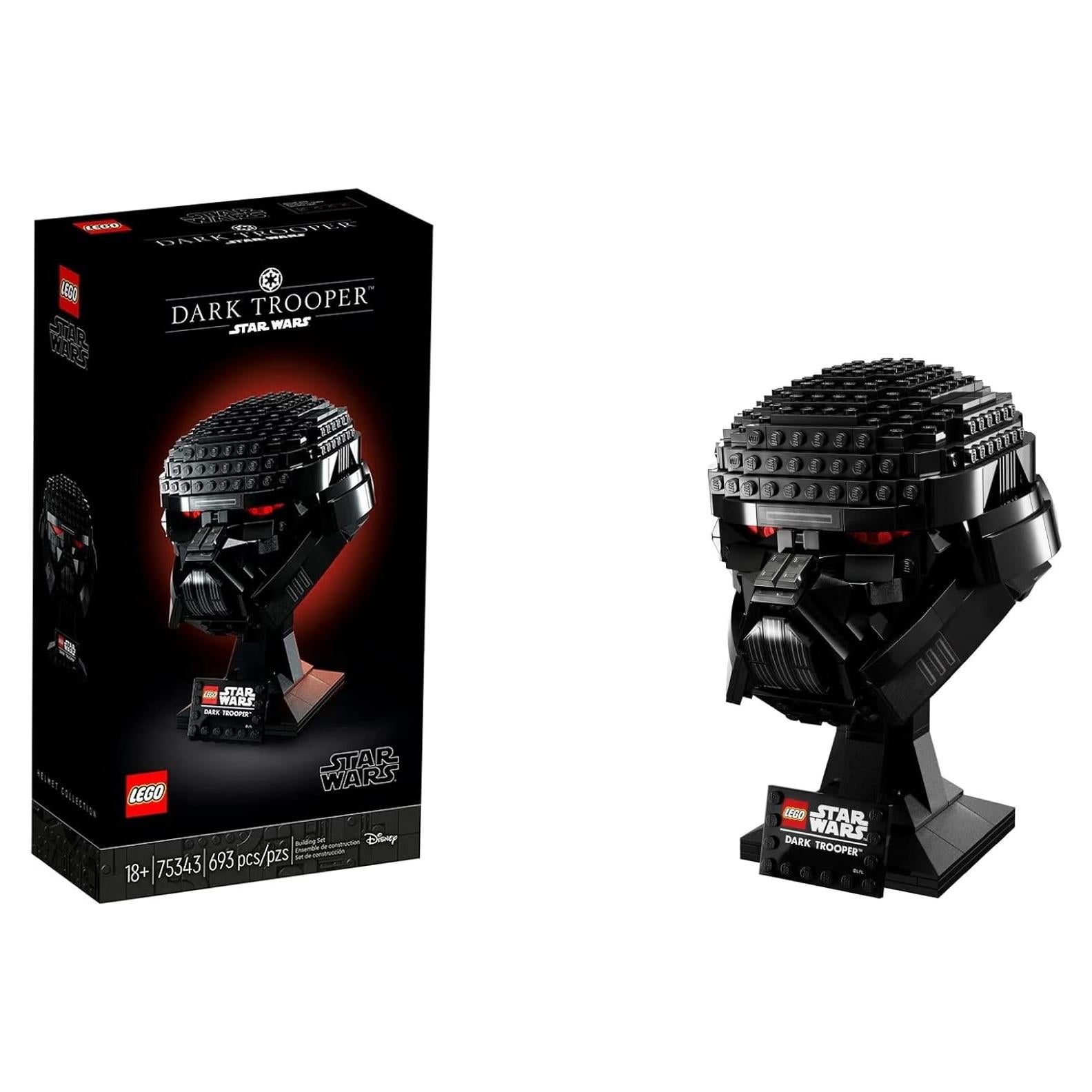 Casco Dark Trooper Lego Star Wars 6385825 0.89 kg