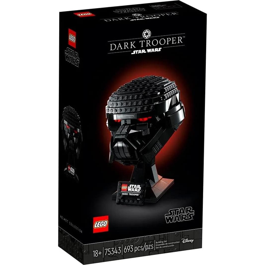 Casco Dark Trooper Lego Star Wars 6385825 0.89 kg