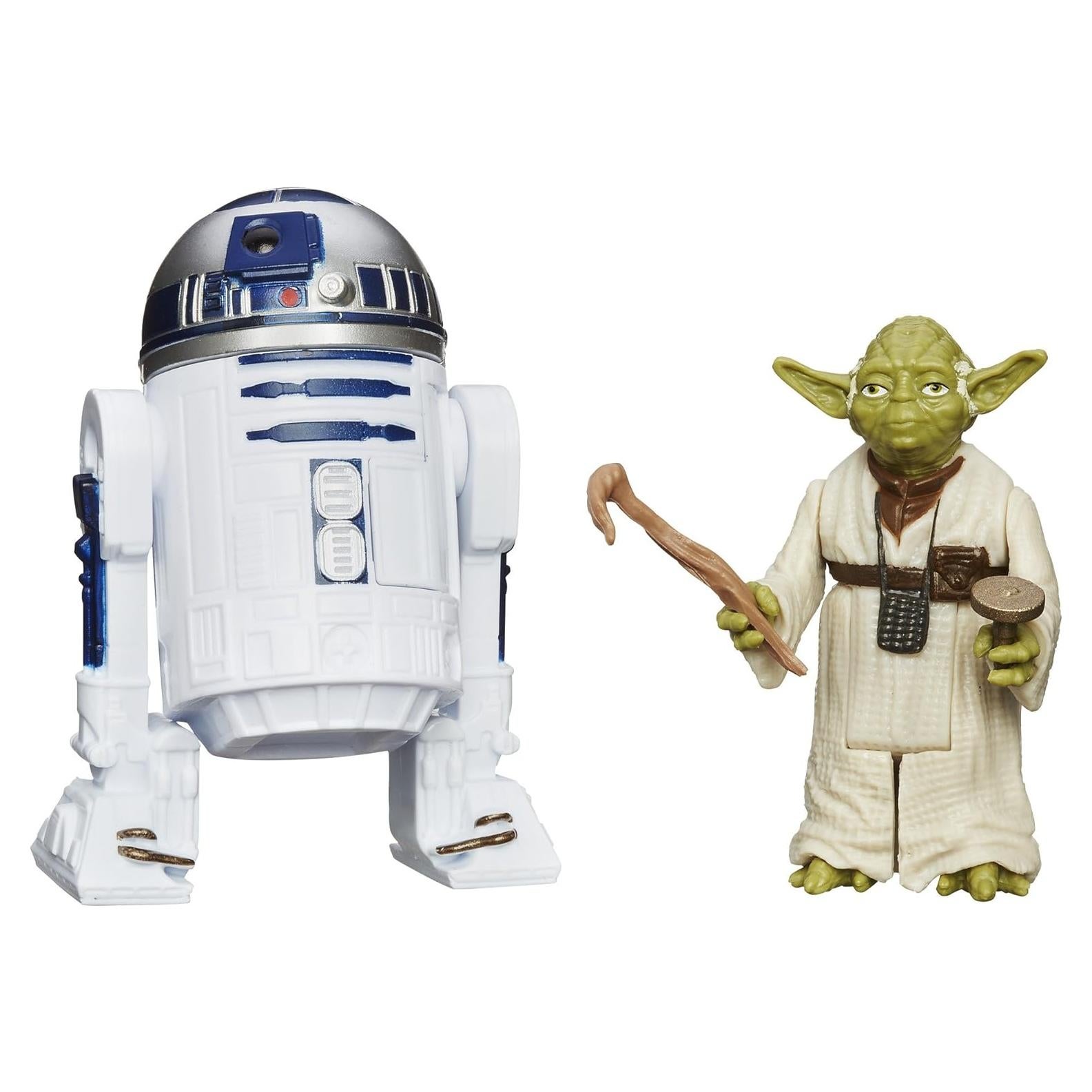 Conjunto de Figuras Star Wars Hasbro R2-D2 y Yoda
