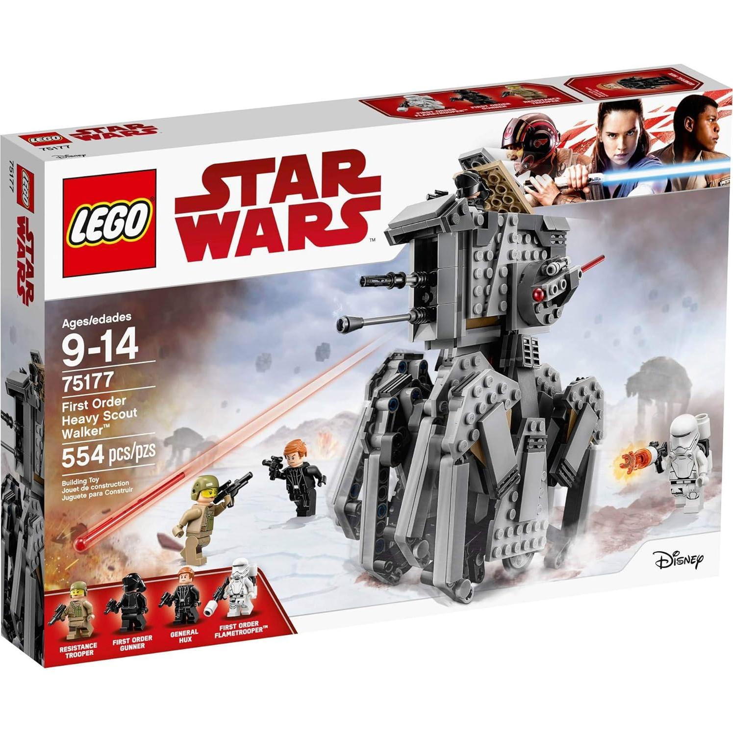 LEGO Star Wars Caminante Pesado Primera Orden 75177 - 554 Piezas