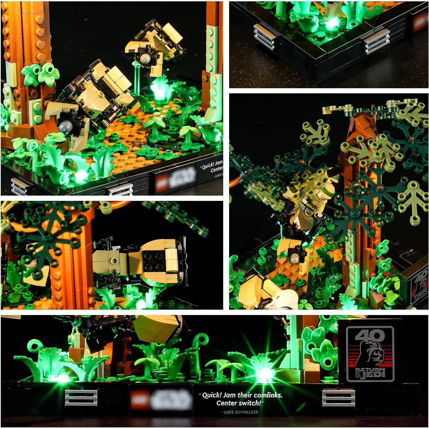 Kit de Luz LED YEABRICKS para Diorama Star Wars 75353