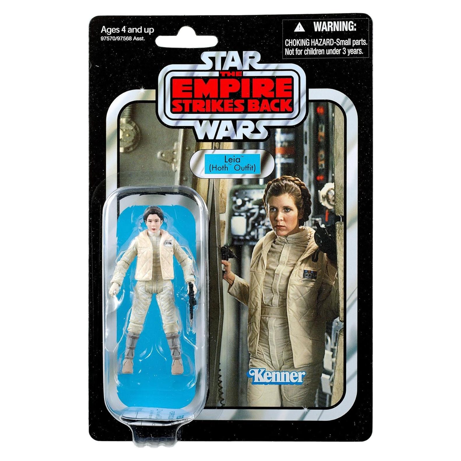 Figura de acción Star Wars Hoth Leia 3.5 cm con accesorios