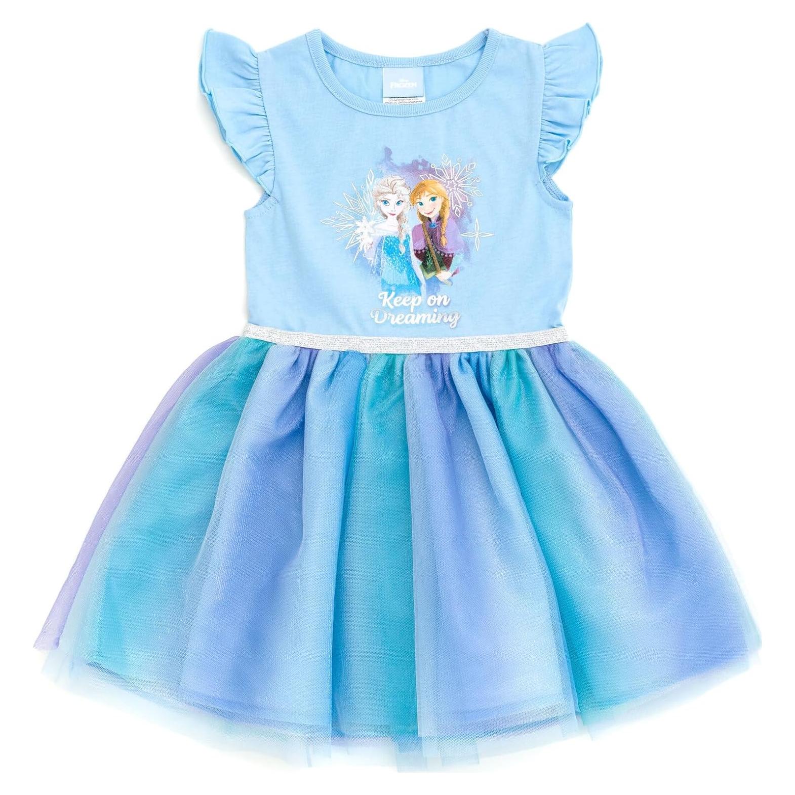 Vestido Tutu de Tul Disney para Niñas 10-12 Años Azul Ombre