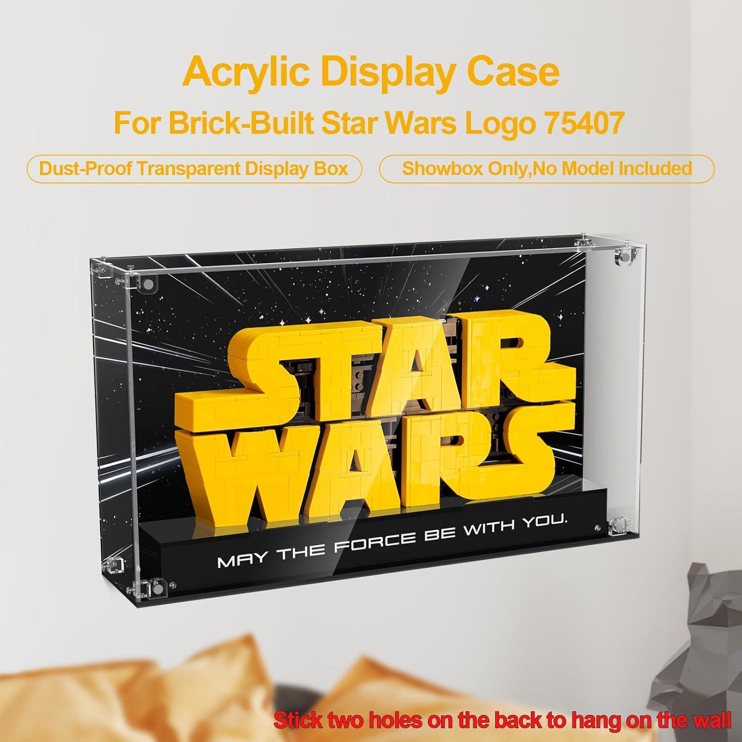 Caja de Exhibición Acrílica NAOCARD para Lego 75407 - Transparente