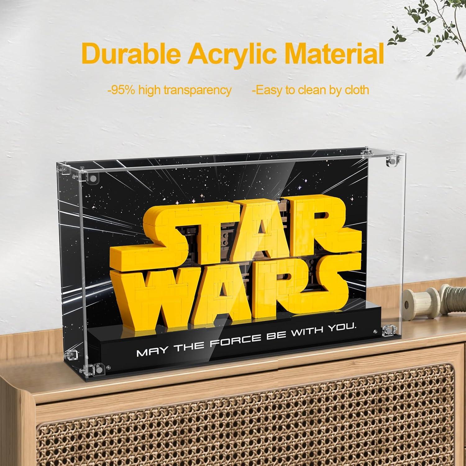 Caja de Exhibición Acrílica NAOCARD para Lego 75407 - Transparente