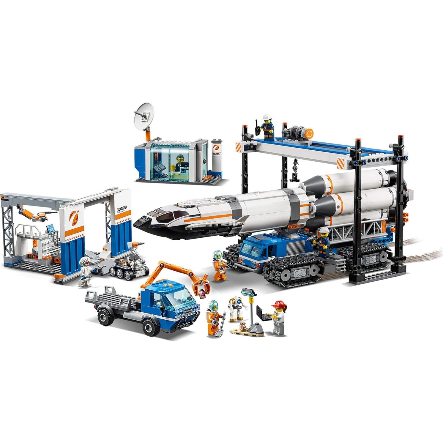 LEGO City Cohete Ensamblaje y Transporte 60229 - 1055 Piezas