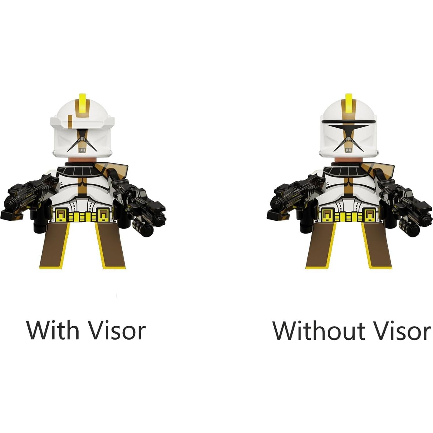 Juego de 11 Figuras de Soldados Clon Fase 1 JsLTCustoms