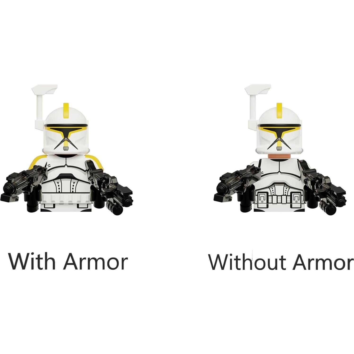 Juego de 11 Figuras de Soldados Clon Fase 1 JsLTCustoms