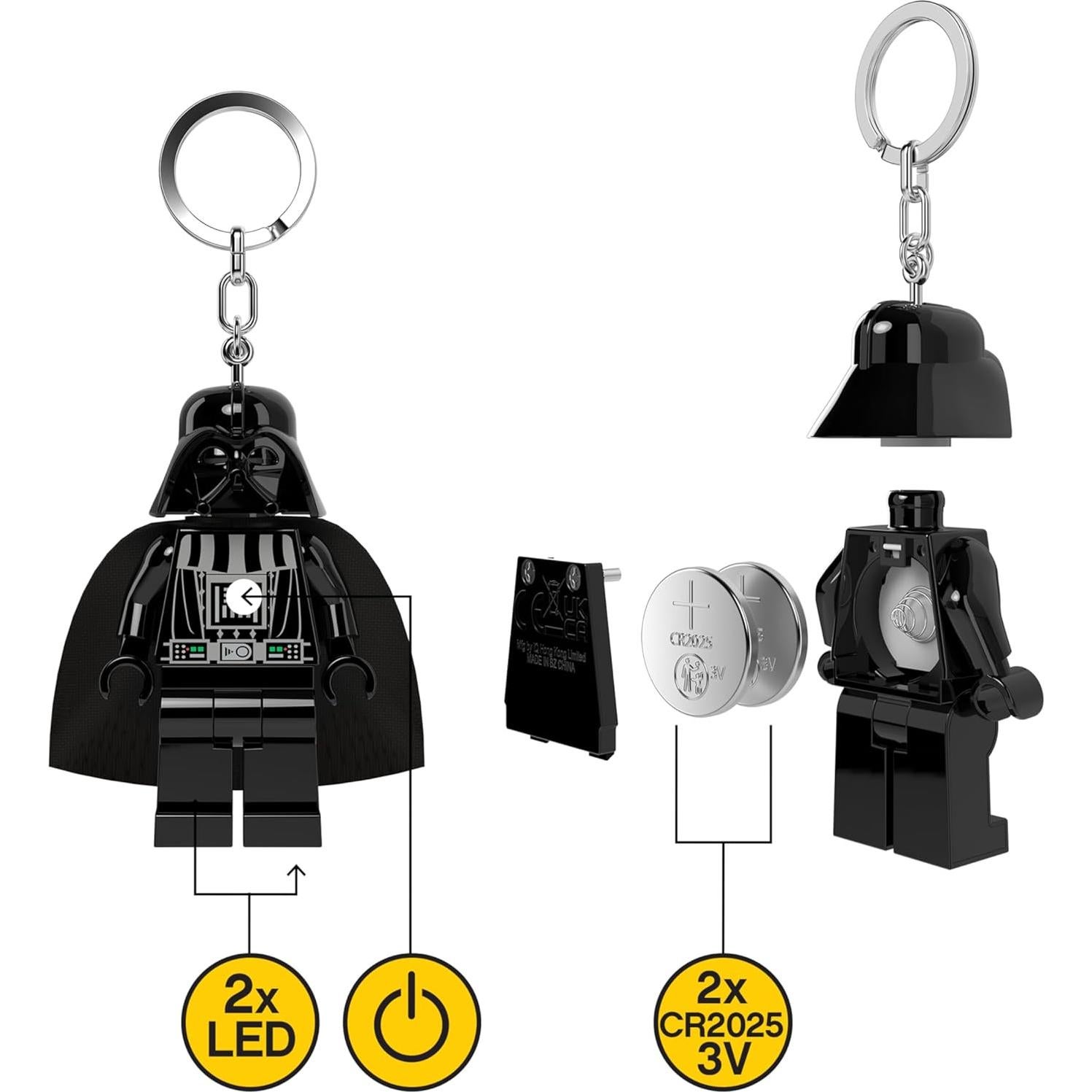 LEGO Star Wars - Luz Clave Darth Vader 7.62 cm LED