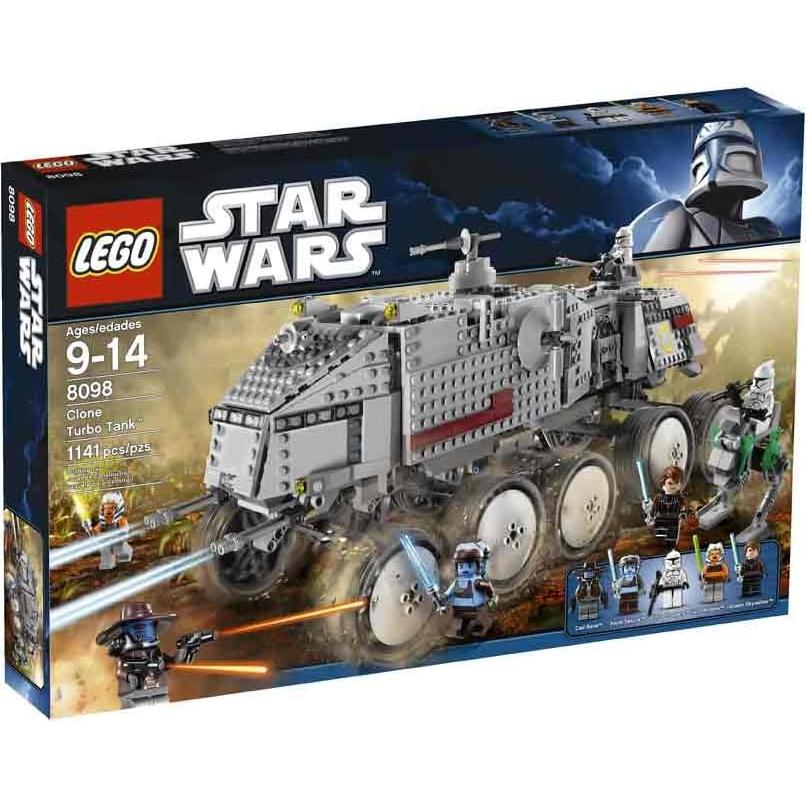 LEGO Star Wars Clone Turbo Tank 8098 - 1141 Piezas