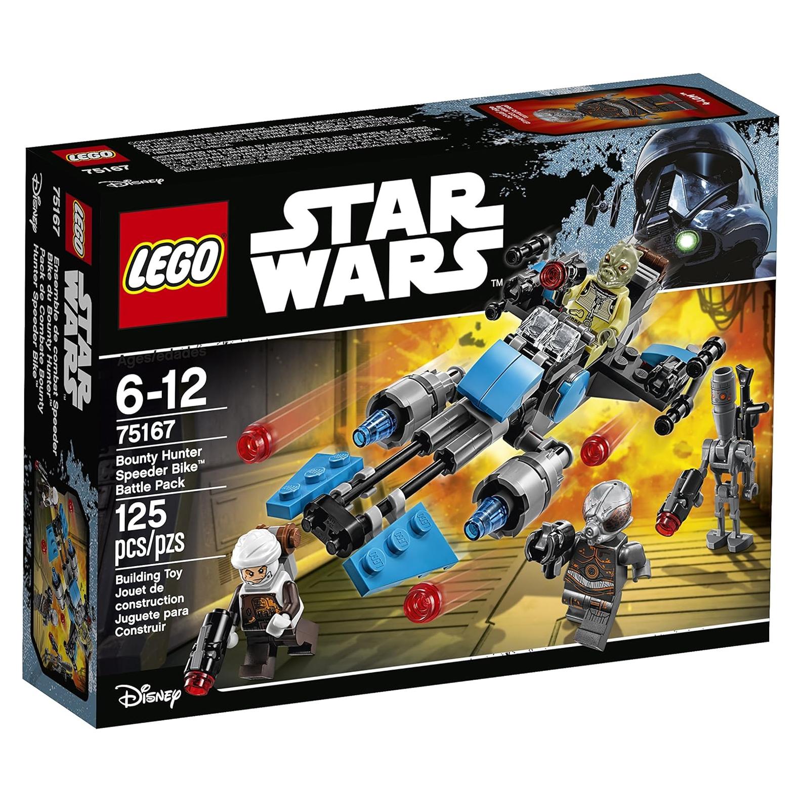 LEGO Star Wars Paquete de Batalla Motocicleta Cazarrecompensas
