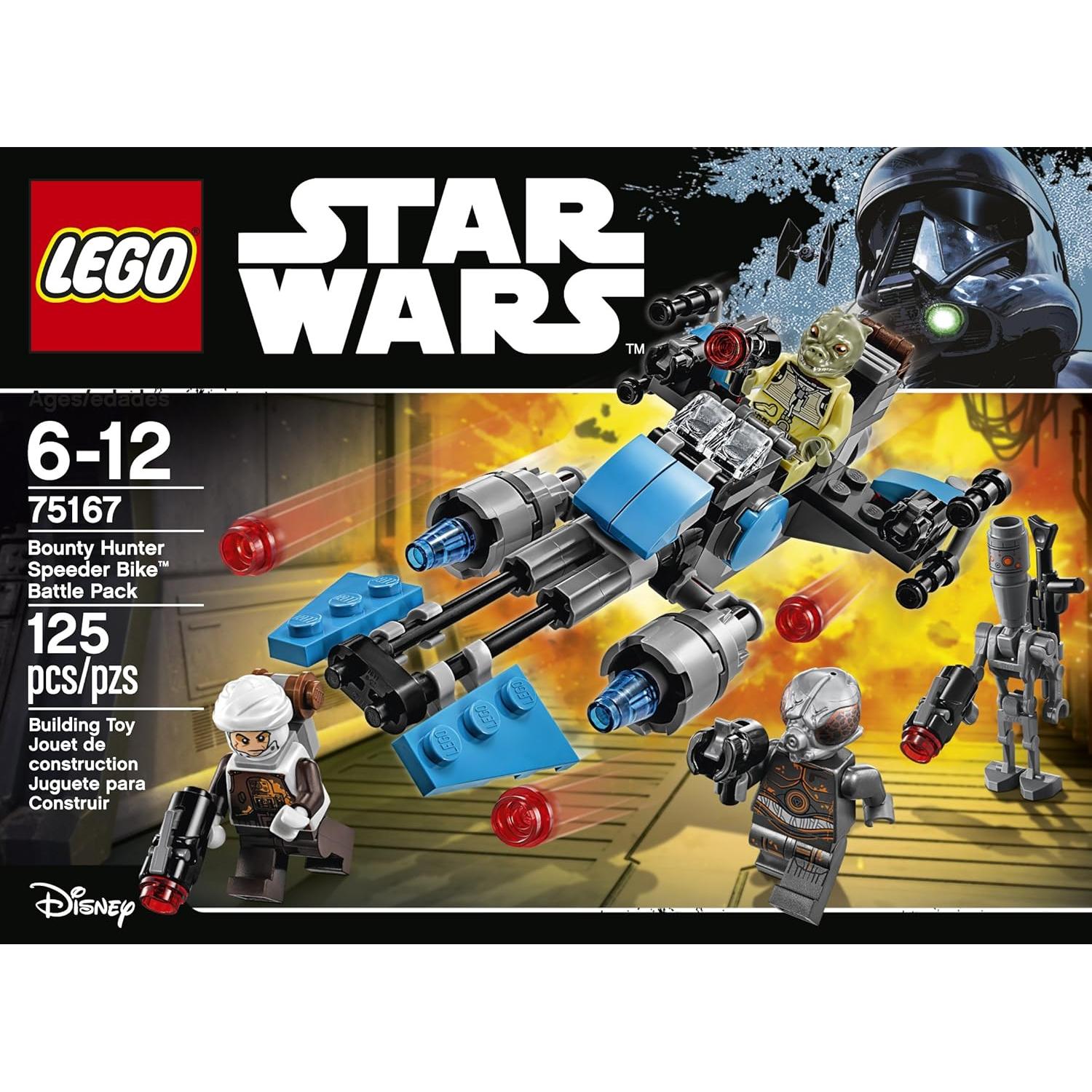 LEGO Star Wars Paquete de Batalla Motocicleta Cazarrecompensas