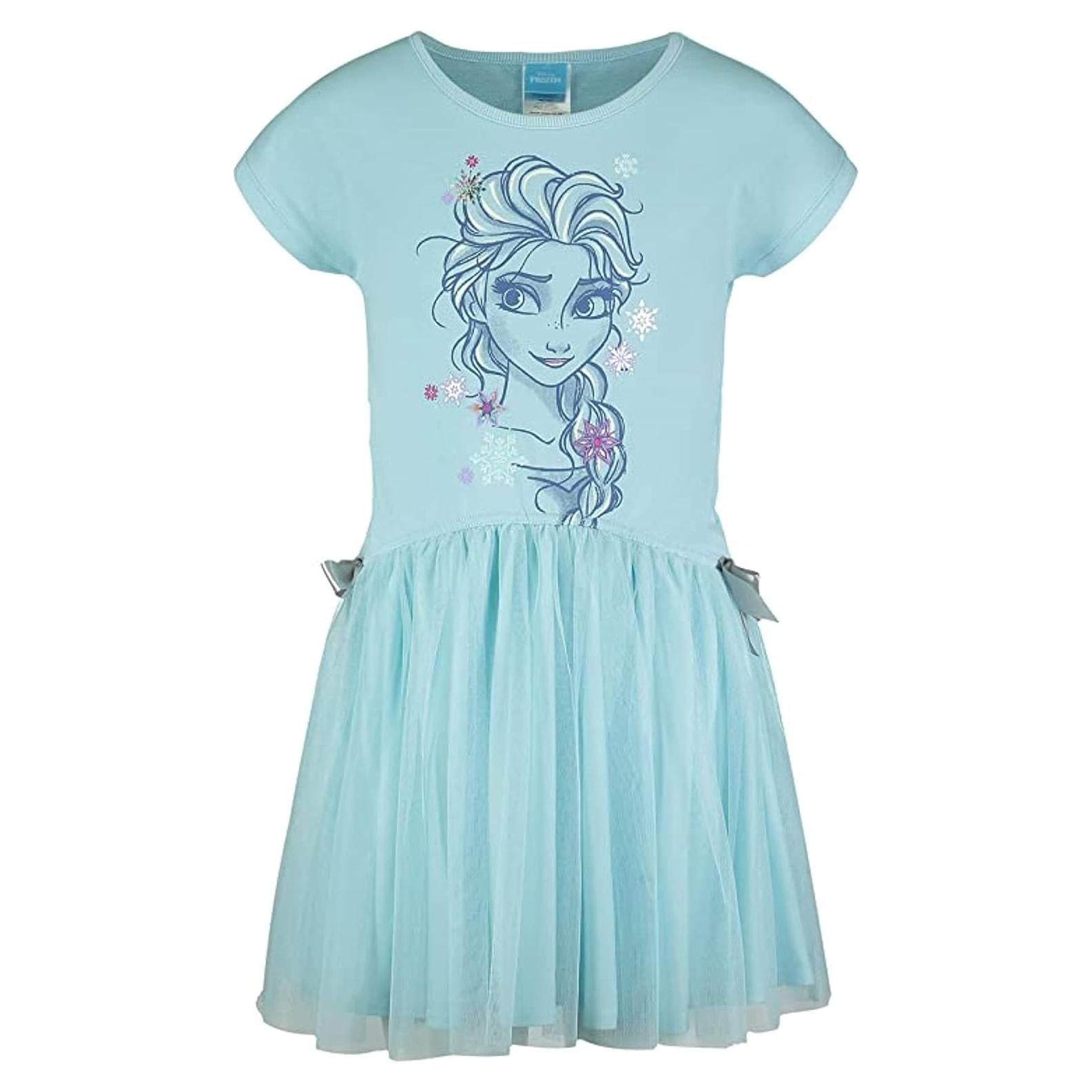 Vestido de Tulle Disney para Niñas 2T - 10-12 Azul
