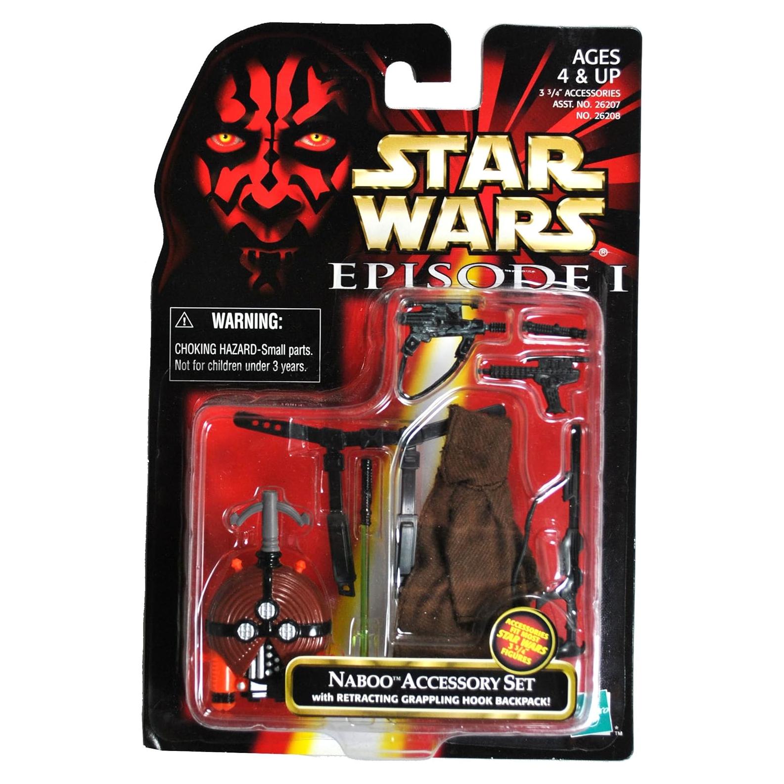Conjunto de Accesorios Jedi Hasbro Naboo Episodio 1