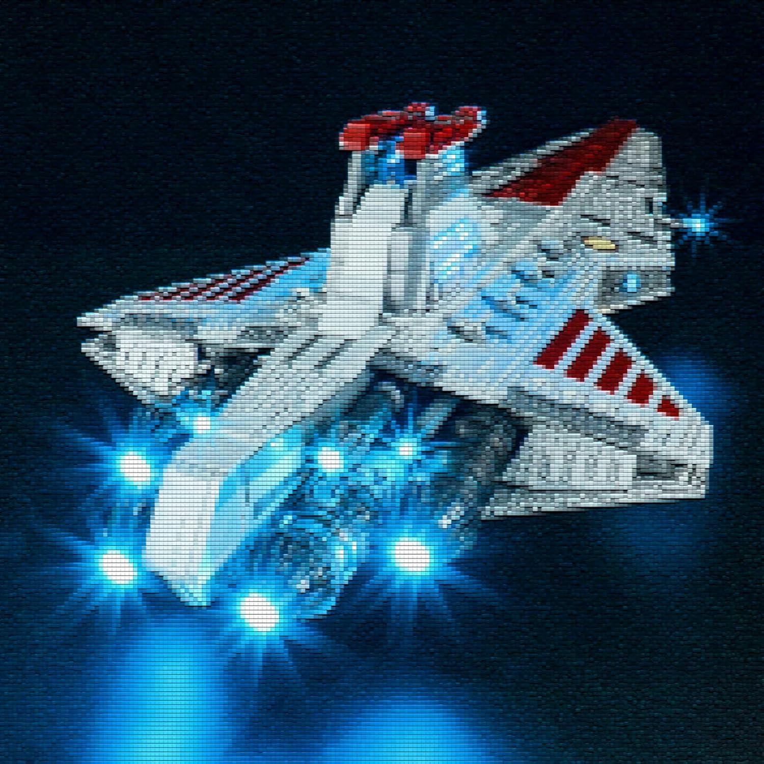 Kit de Luz LED YEABRICKS para Lego 75367 Crucero Venator