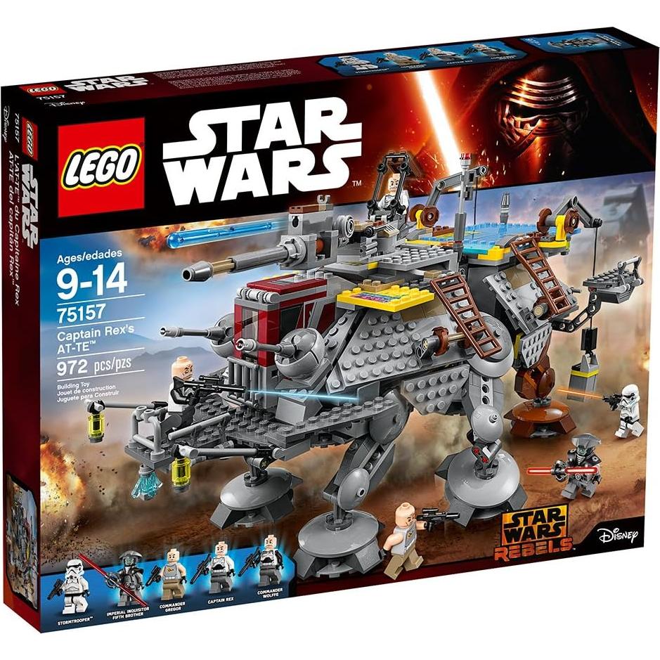 LEGO Star Wars AT-TE Captain Rex 75157 Juguete 972 Piezas