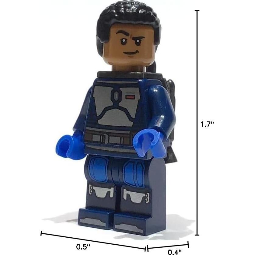Minifigura LEGO Star Wars Piloto Mandaloriano 4.32 cm