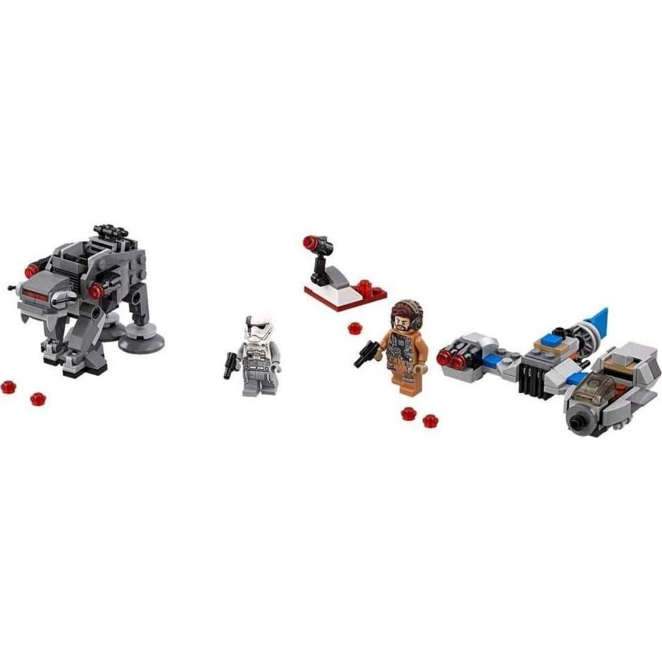 LEGO Star Wars Microfighters 75195 Esquiador y Caminante 216 Piezas