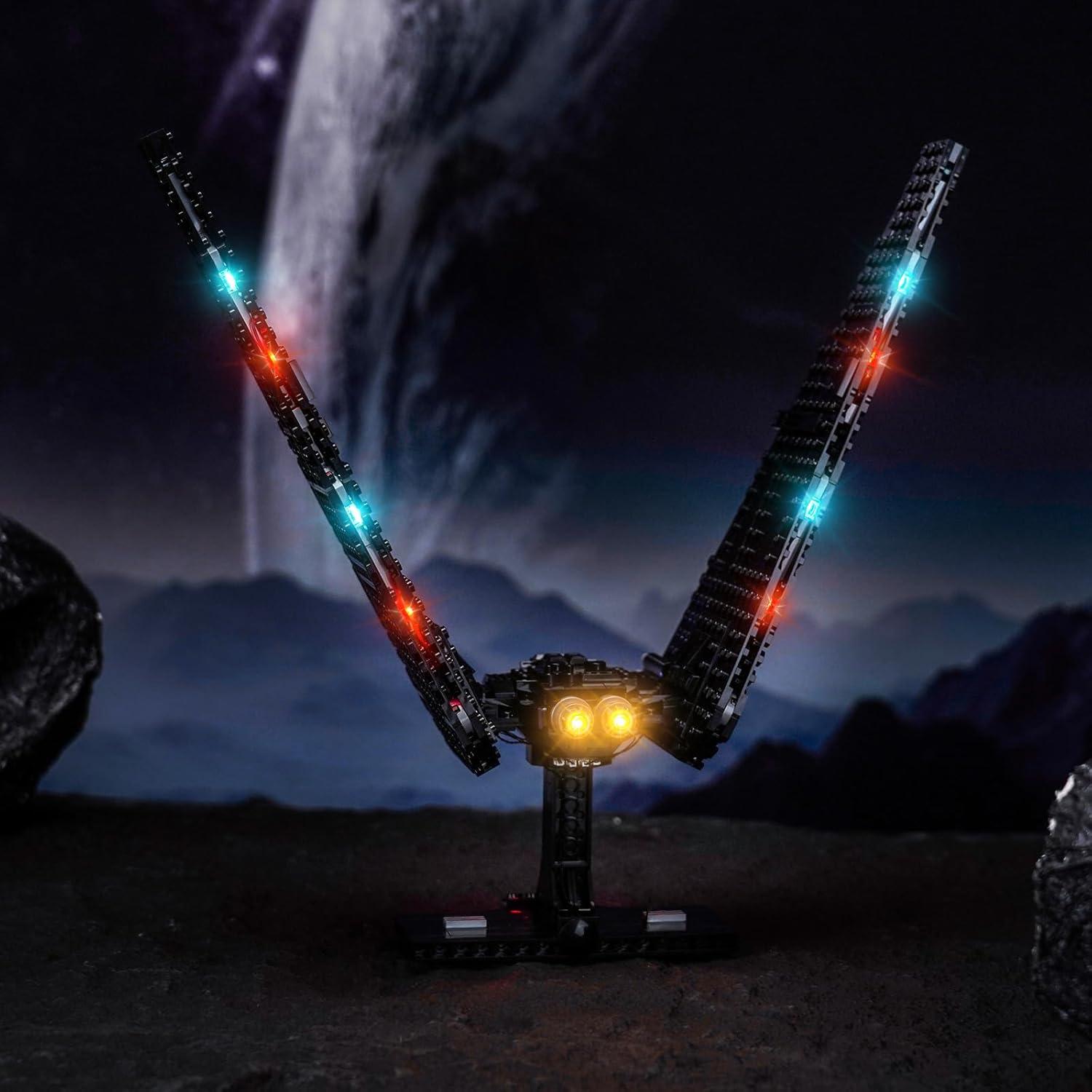 Kit de Iluminación LED Brickshining para LEGO 75406 Kylo Ren