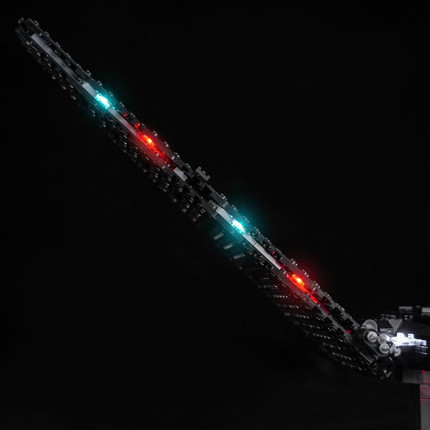 Kit de Iluminación LED Brickshining para LEGO 75406 Kylo Ren