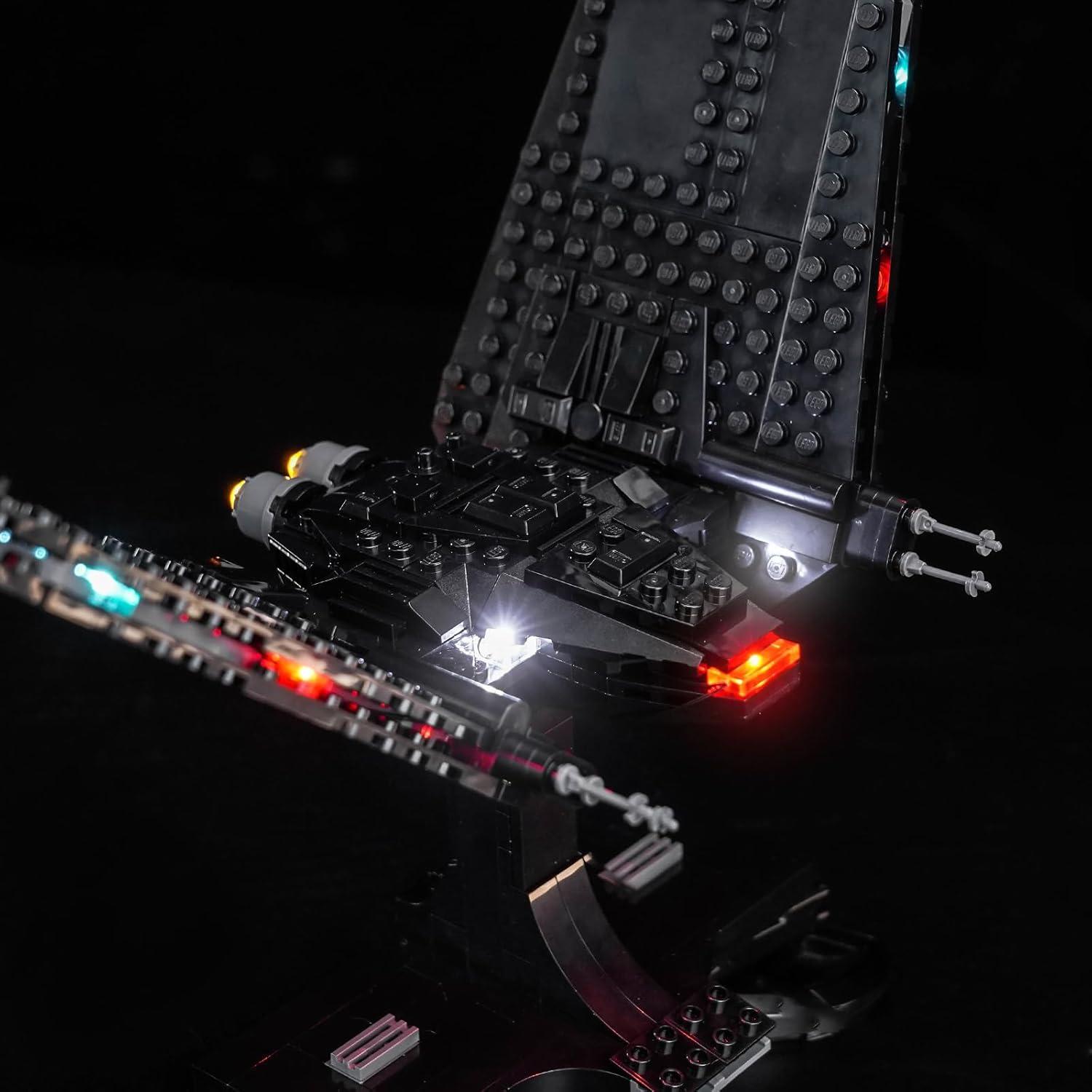 Kit de Iluminación LED Brickshining para LEGO 75406 Kylo Ren