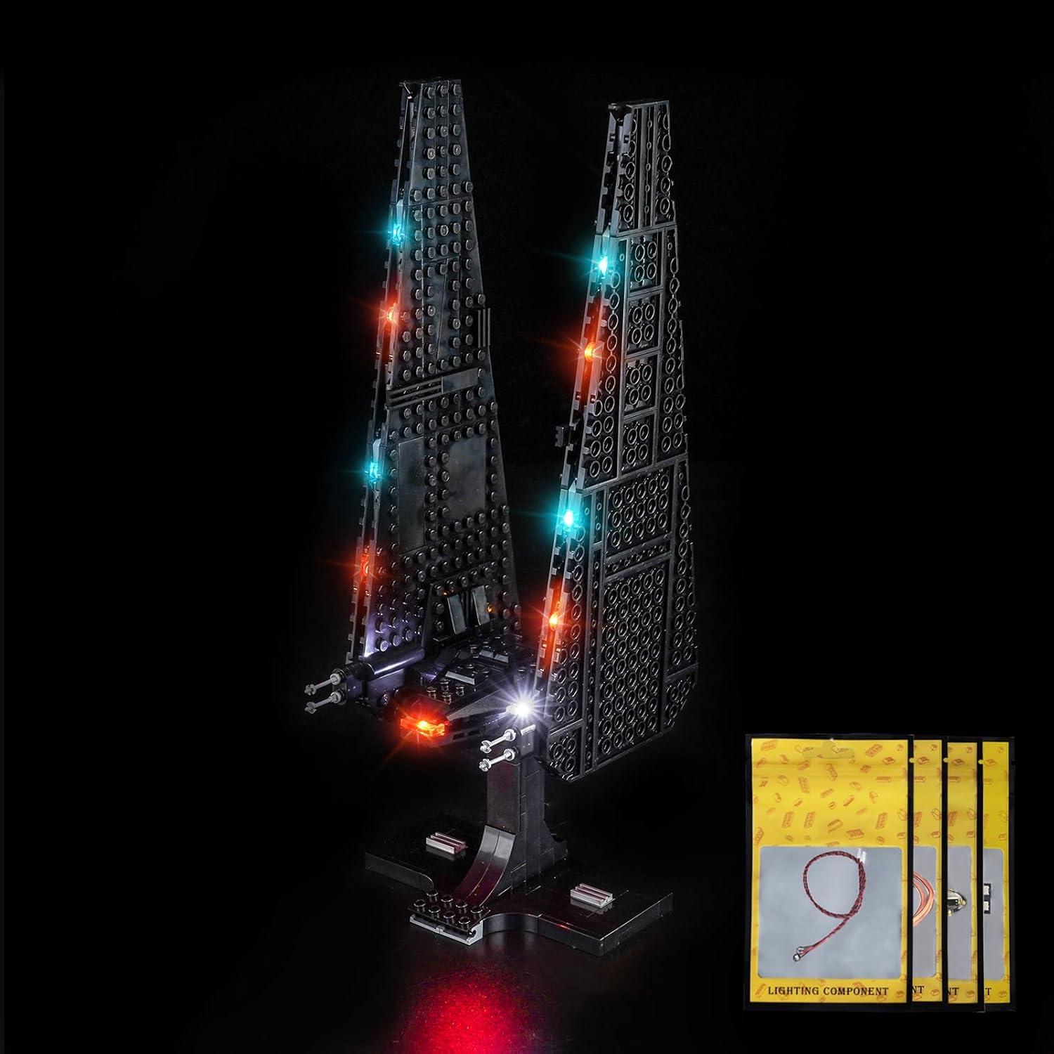 Kit de Iluminación LED Brickshining para LEGO 75406 Kylo Ren