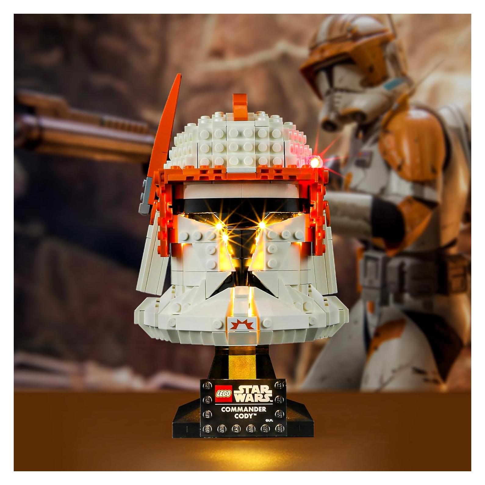 Kit de Iluminación LED BRIKSMAX para LEGO 75350 Casco Cody