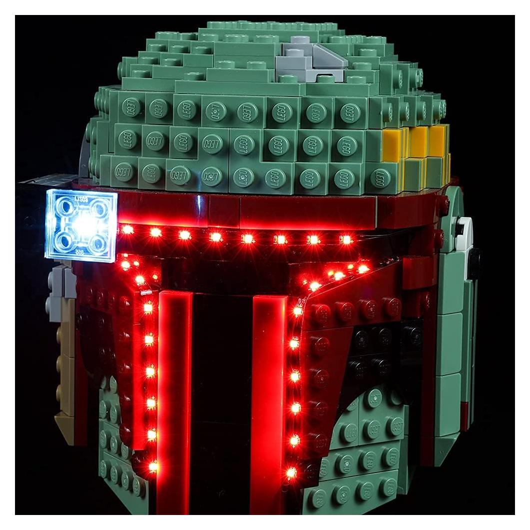 Kit de luz LED para Lego 75277 Casco Boba Fett SIROD