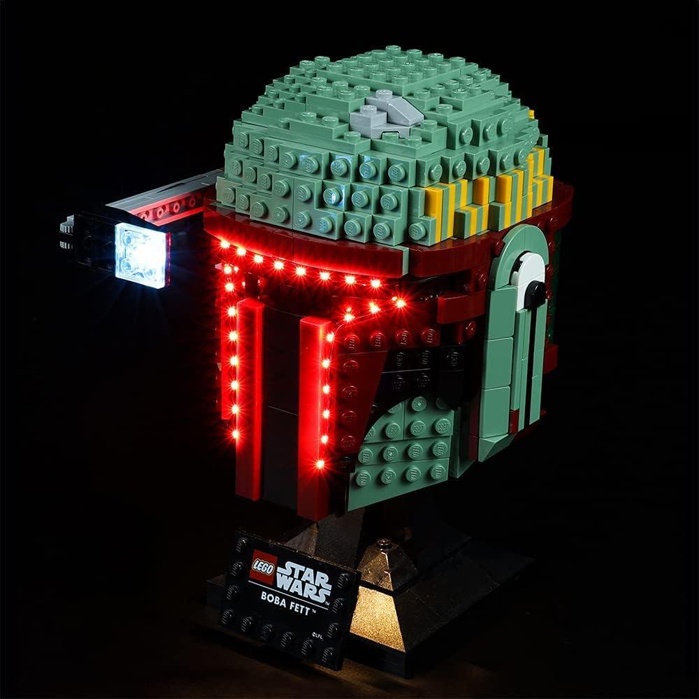 Kit de luz LED para Lego 75277 Casco Boba Fett SIROD
