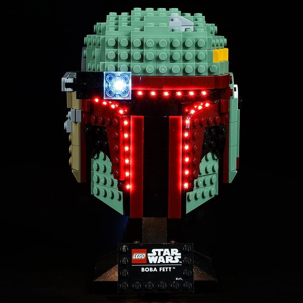 Kit de luz LED para Lego 75277 Casco Boba Fett SIROD