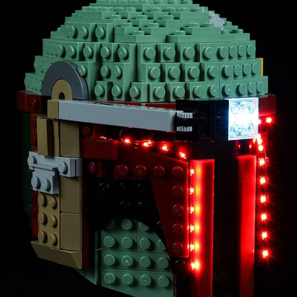 Kit de luz LED para Lego 75277 Casco Boba Fett SIROD