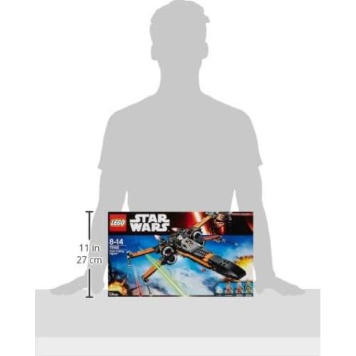 LEGO Star Wars Caza Estelar de Poe 75102 1.05kg 48x6.1x28.19cm