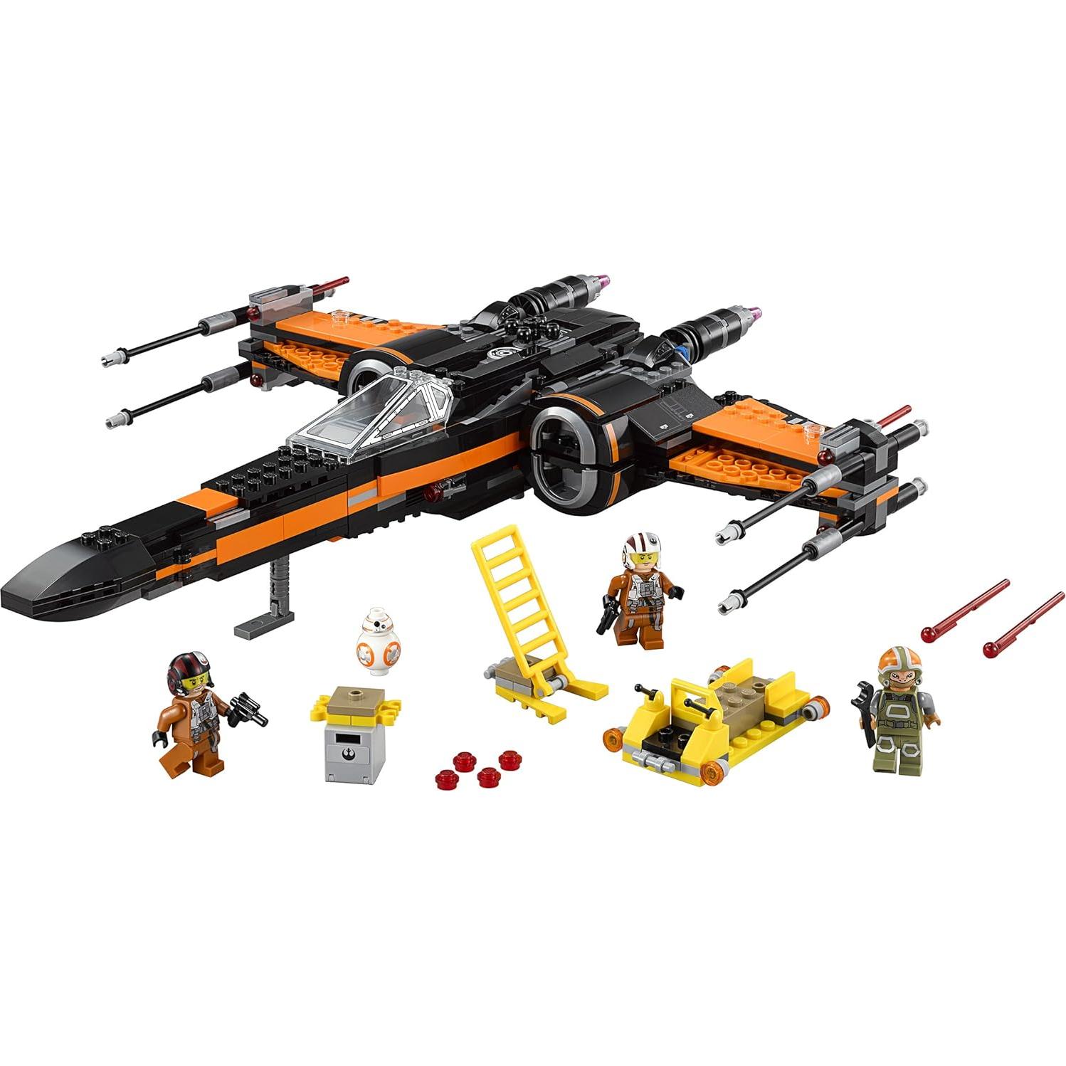 LEGO Star Wars Caza Estelar de Poe 75102 1.05kg 48x6.1x28.19cm