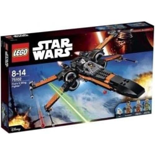LEGO Star Wars Caza Estelar de Poe 75102 1.05kg 48x6.1x28.19cm