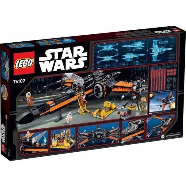 LEGO Star Wars Caza Estelar de Poe 75102 1.05kg 48x6.1x28.19cm