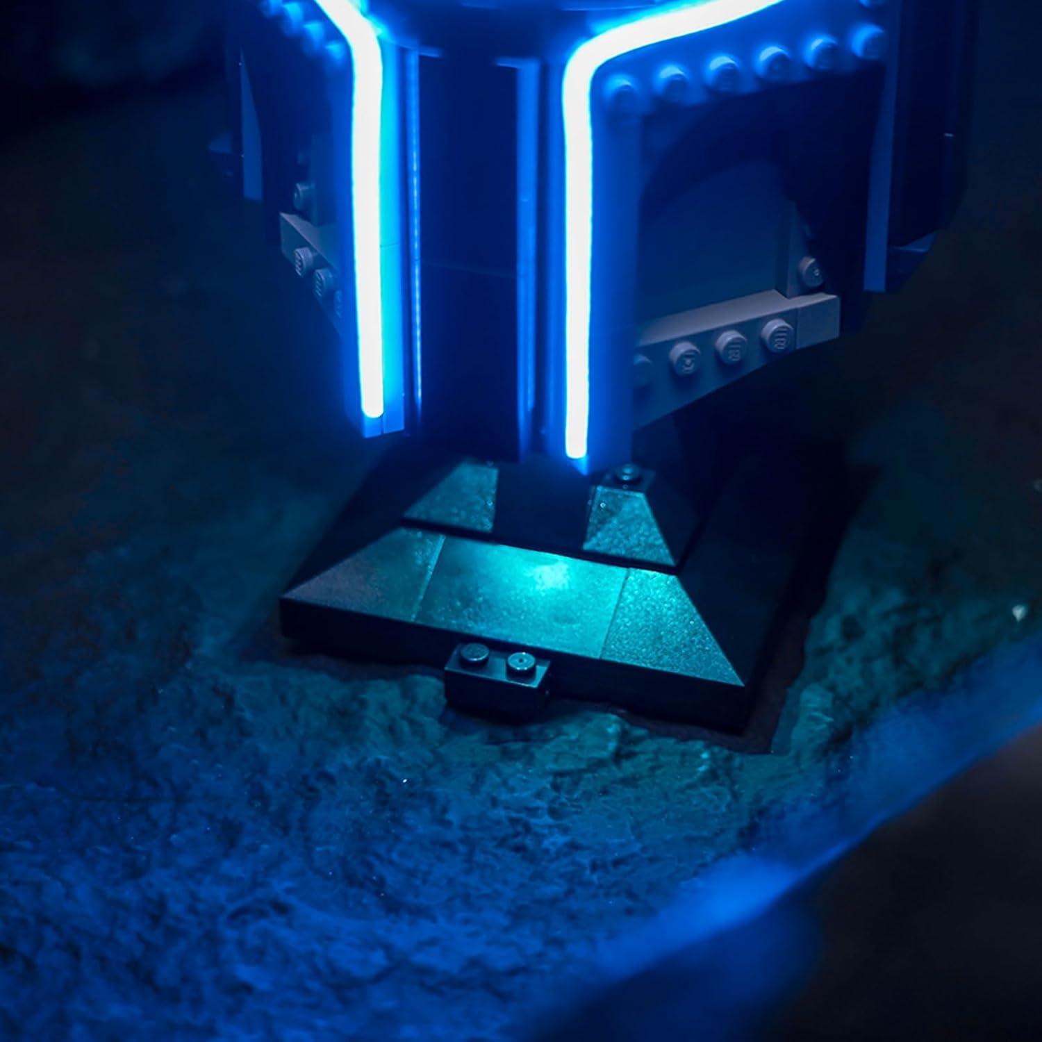 Iluminación LED Brickshining para Casco Jango Fett LEGO 75408