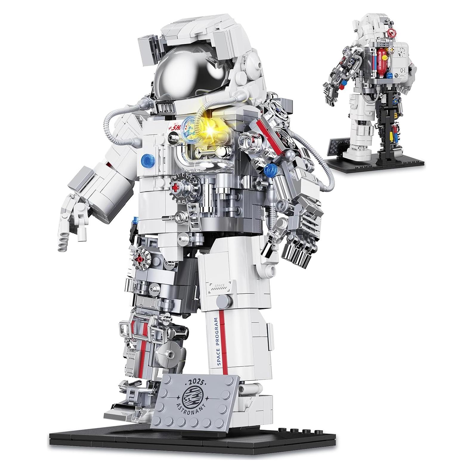 Juego de Construcción Astronauta Espacial Shantou 907 Piezas
