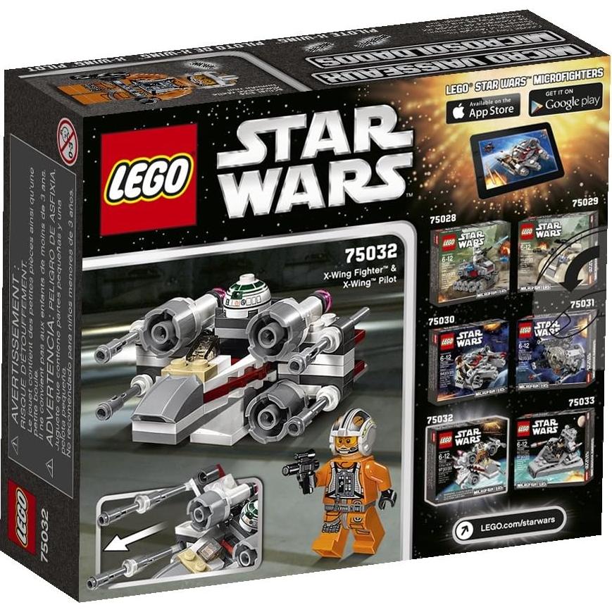 LEGO Caza Estelar X-Wing 75032 Star Wars 5cm