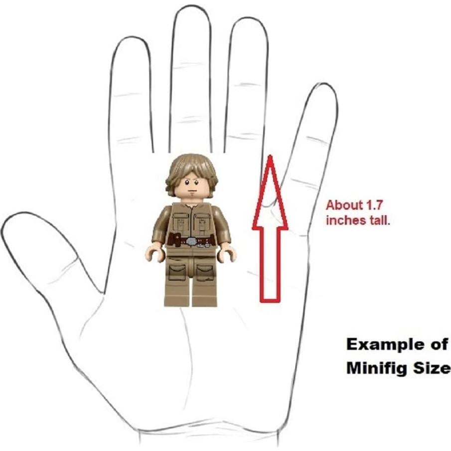 Minifigura LEGO Star Wars Snoke - 4.32 cm, 45 g