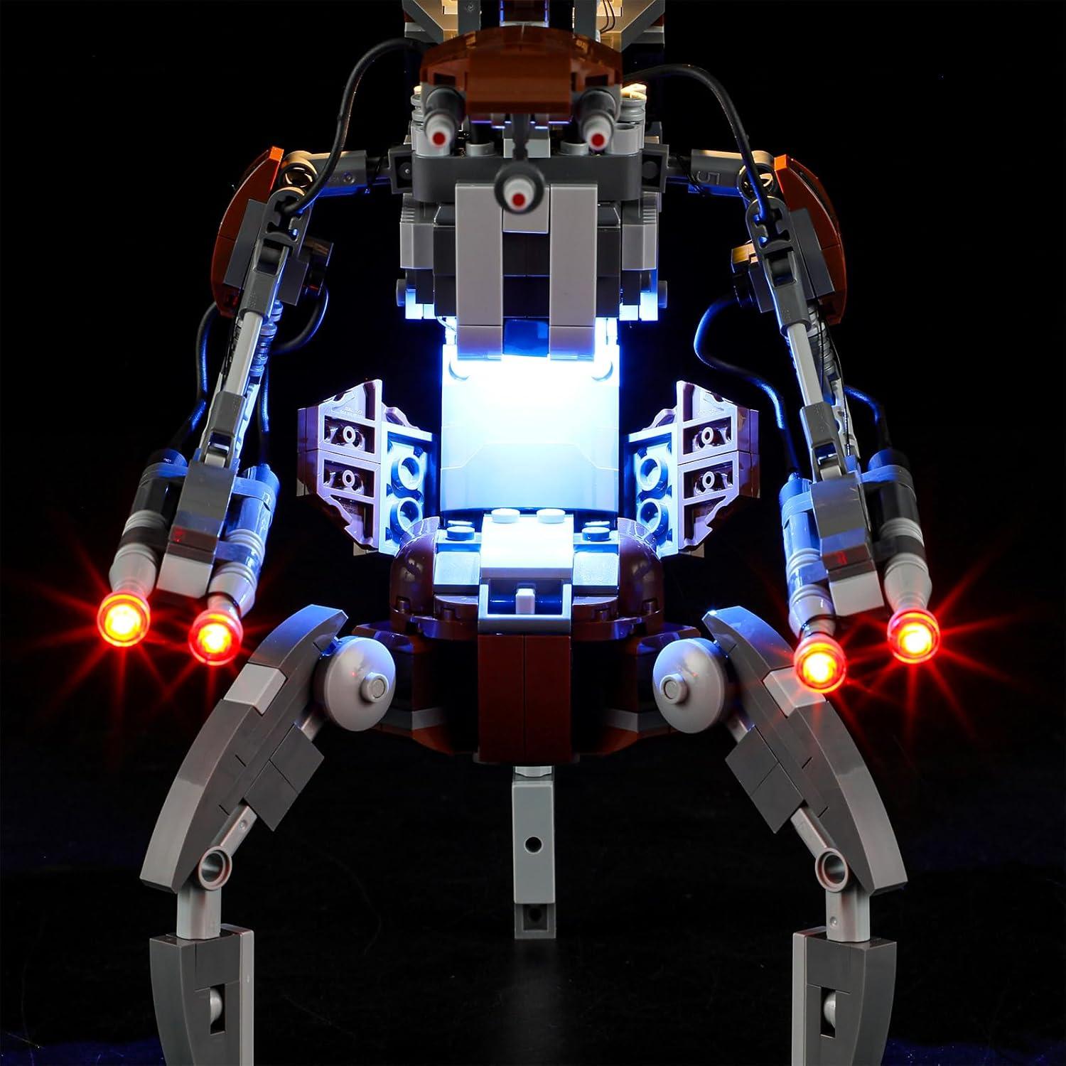 Kit de Luz BOOZUU para LEGO 75381 Droideka - Iluminación LED