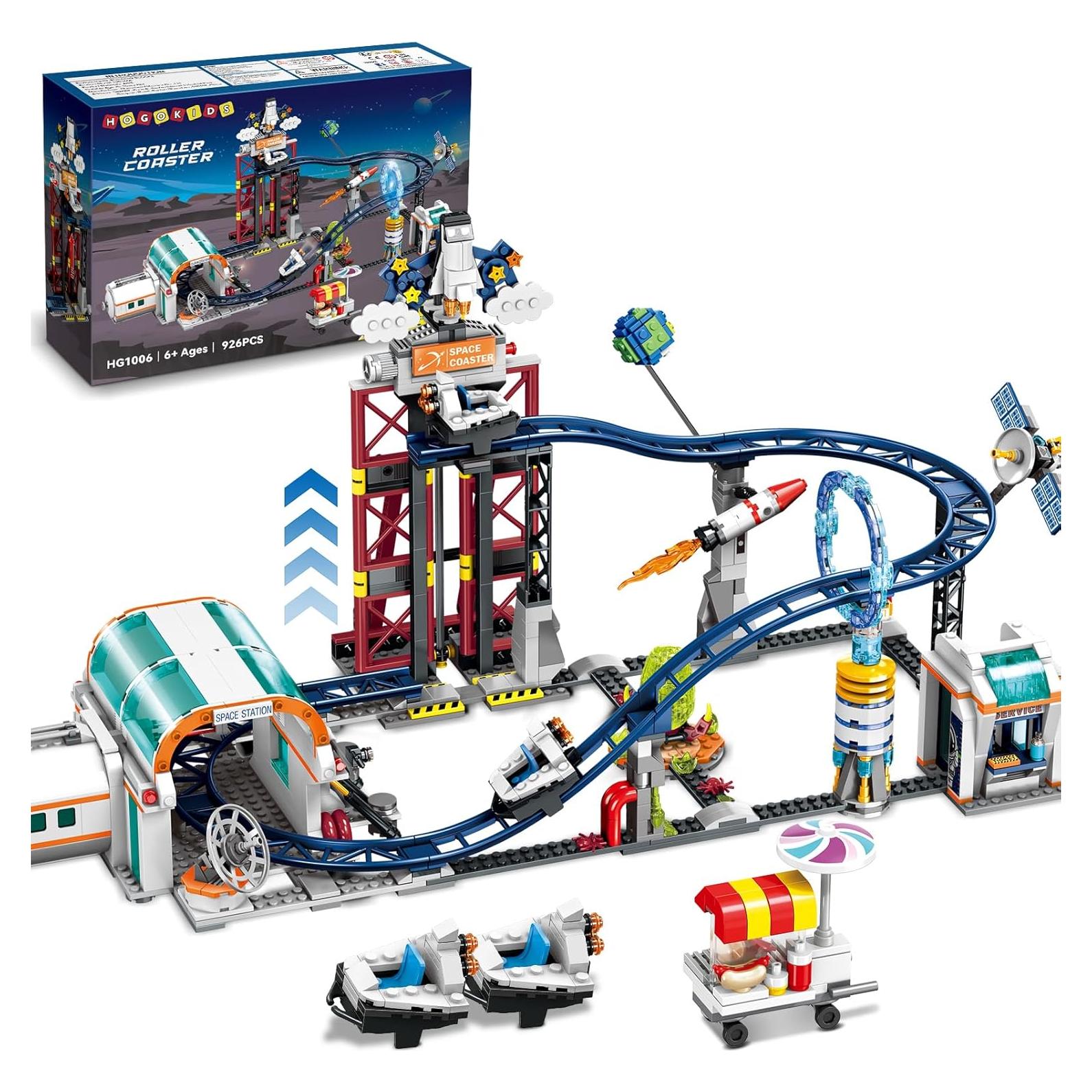 Juego de Construcción Montaña Rusa Espacial HOGOKIDS 926 Piezas