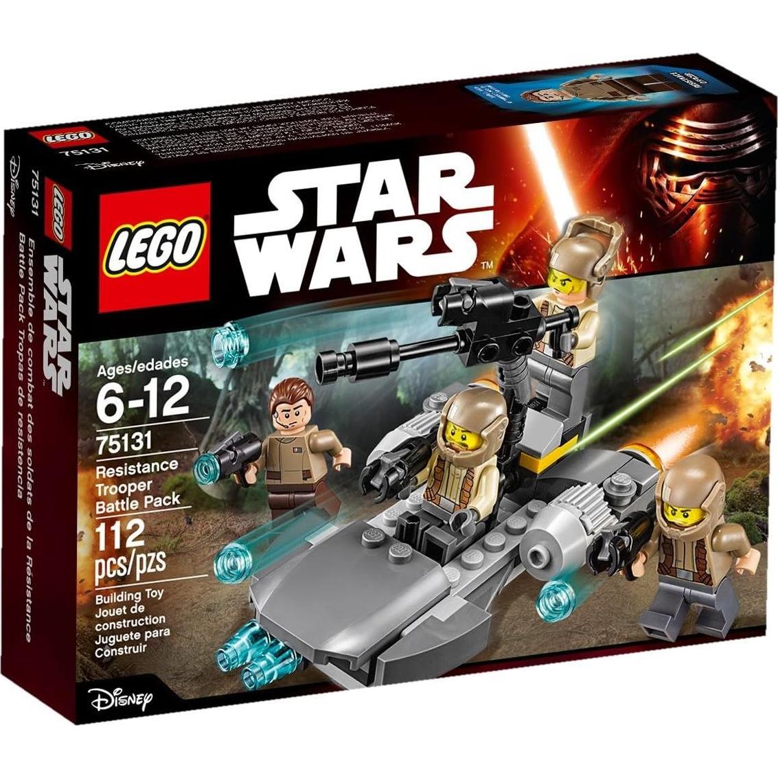 LEGO Star Wars Paquete de Batalla Soldados Resistencia 75131
