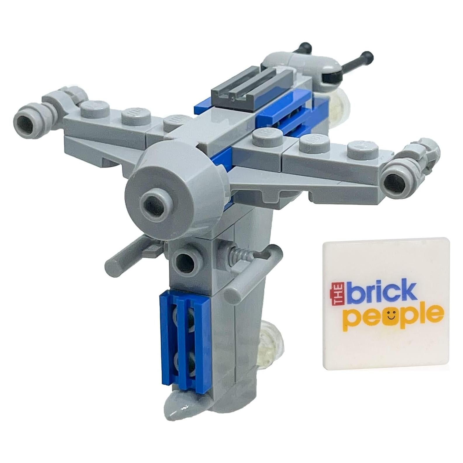 LEGO Star Wars Micro Bombardero de Resistencia 37 Piezas