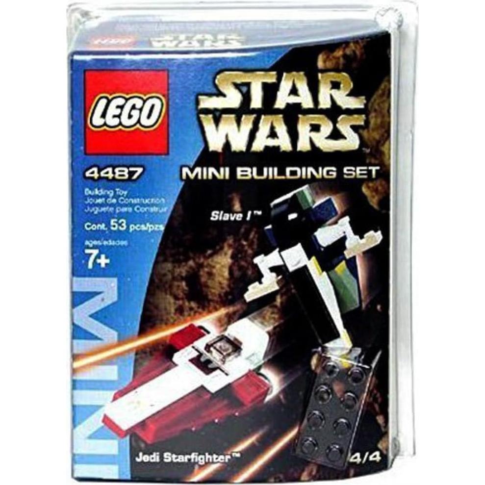 Lego Star Wars Mini Caza Jedi y Slave 1 (4487) - 72.8g