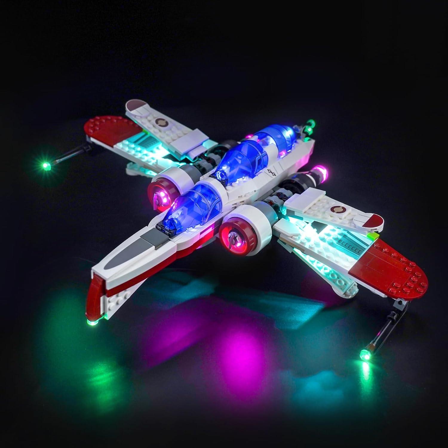 Kit de Iluminación LED Brickshining para Lego ARC-170 Starfighter 75402