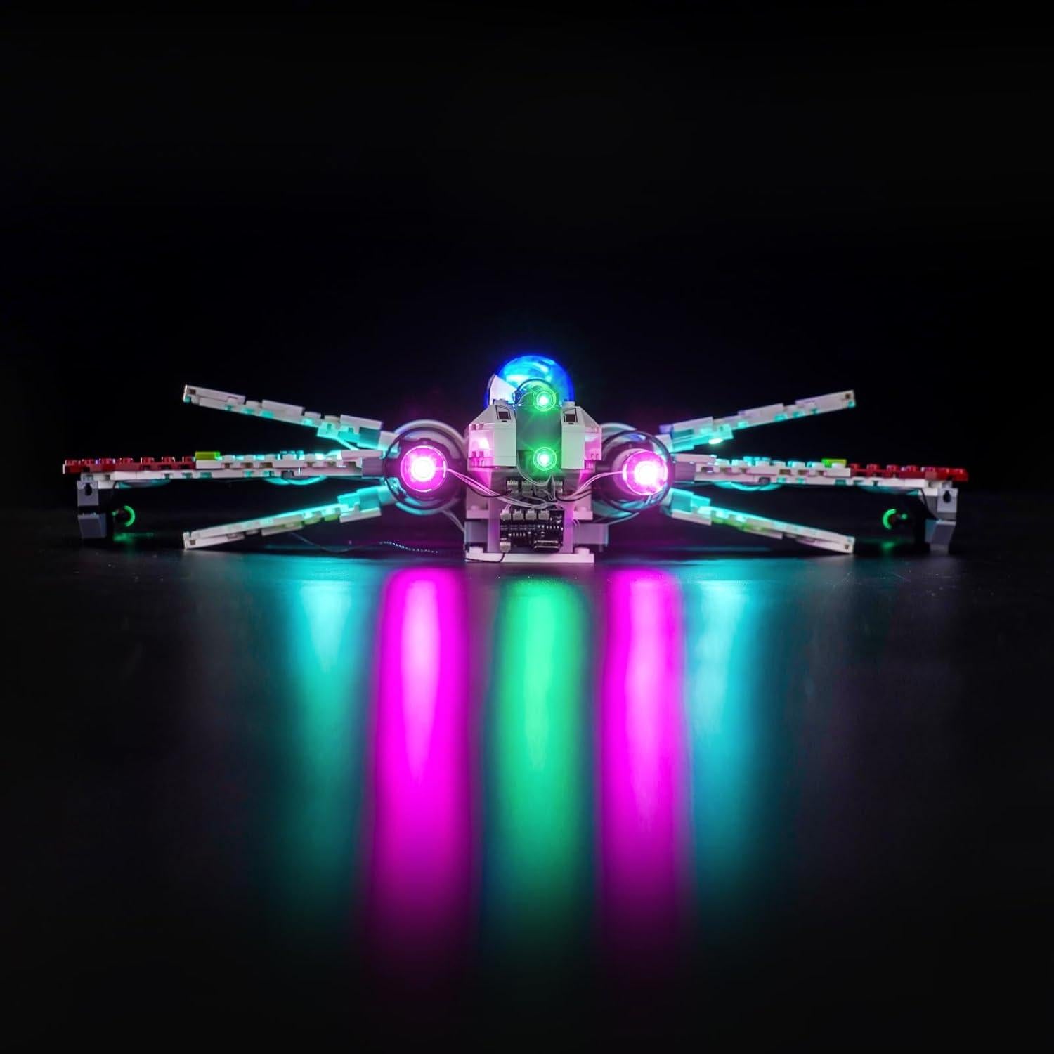 Kit de Iluminación LED Brickshining para Lego ARC-170 Starfighter 75402