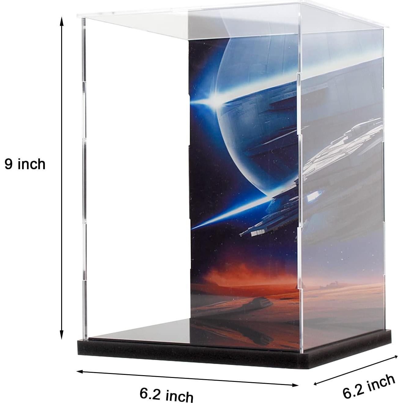 Caja de Exhibición Acrílica para Casco de Lego Darth Vader 50x19x24cm