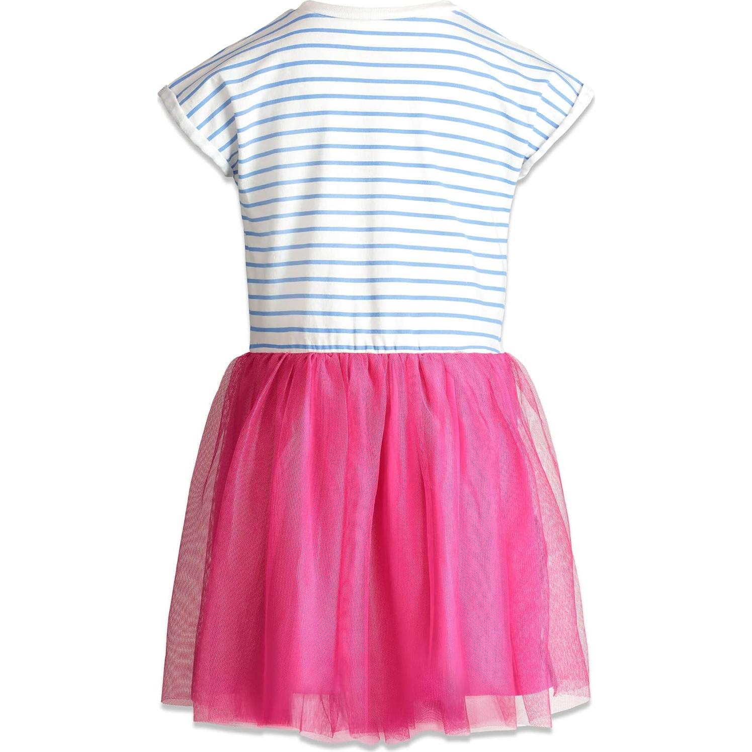 Vestido de Tul Disney Minnie Mouse para Niña 18 Meses Azul/Rosa